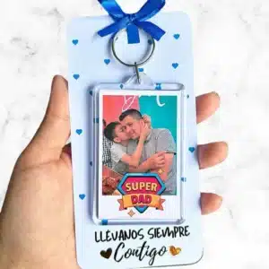 Llavero para papá + cartón