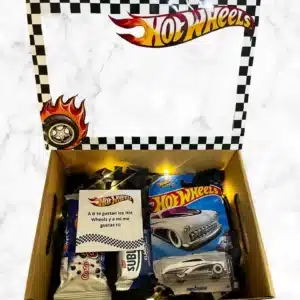 Box caja hot wheels