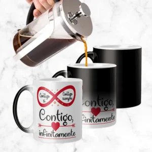 Taza mágica personalizada