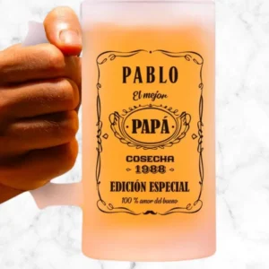 Chop pavonado personalizado