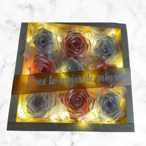 Box Flores + Frase