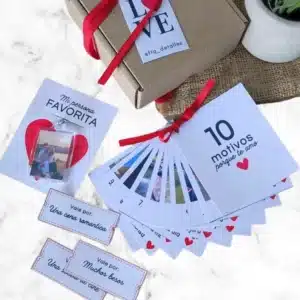 Box 10 motivos porque te amo