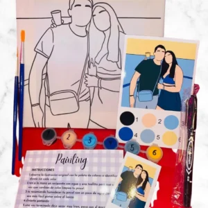 Box pintando con amor