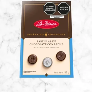 Pastillas de chocolate con leche La Ibérica 150 g